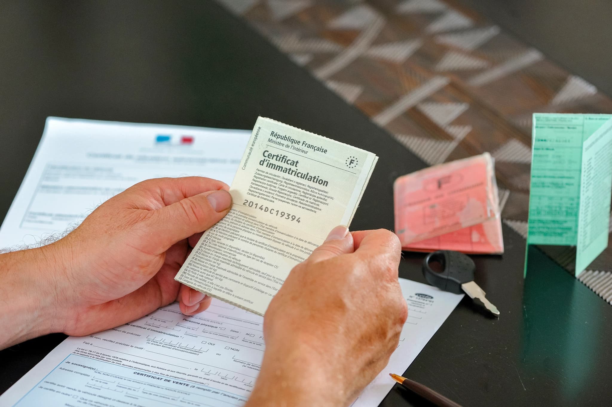 Carte grise homologation VASP Certivan