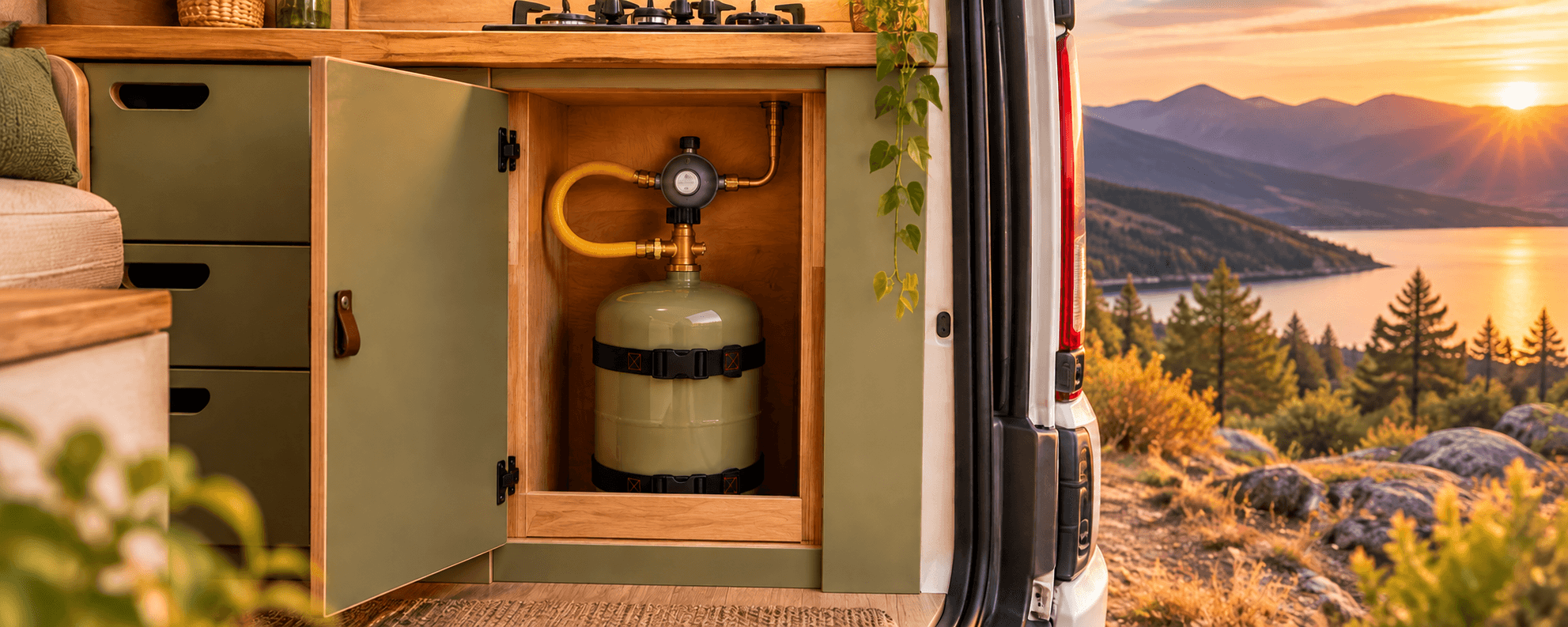 Caisson gaz conforme avec bouteilles : tout ce qu'il faut savoir