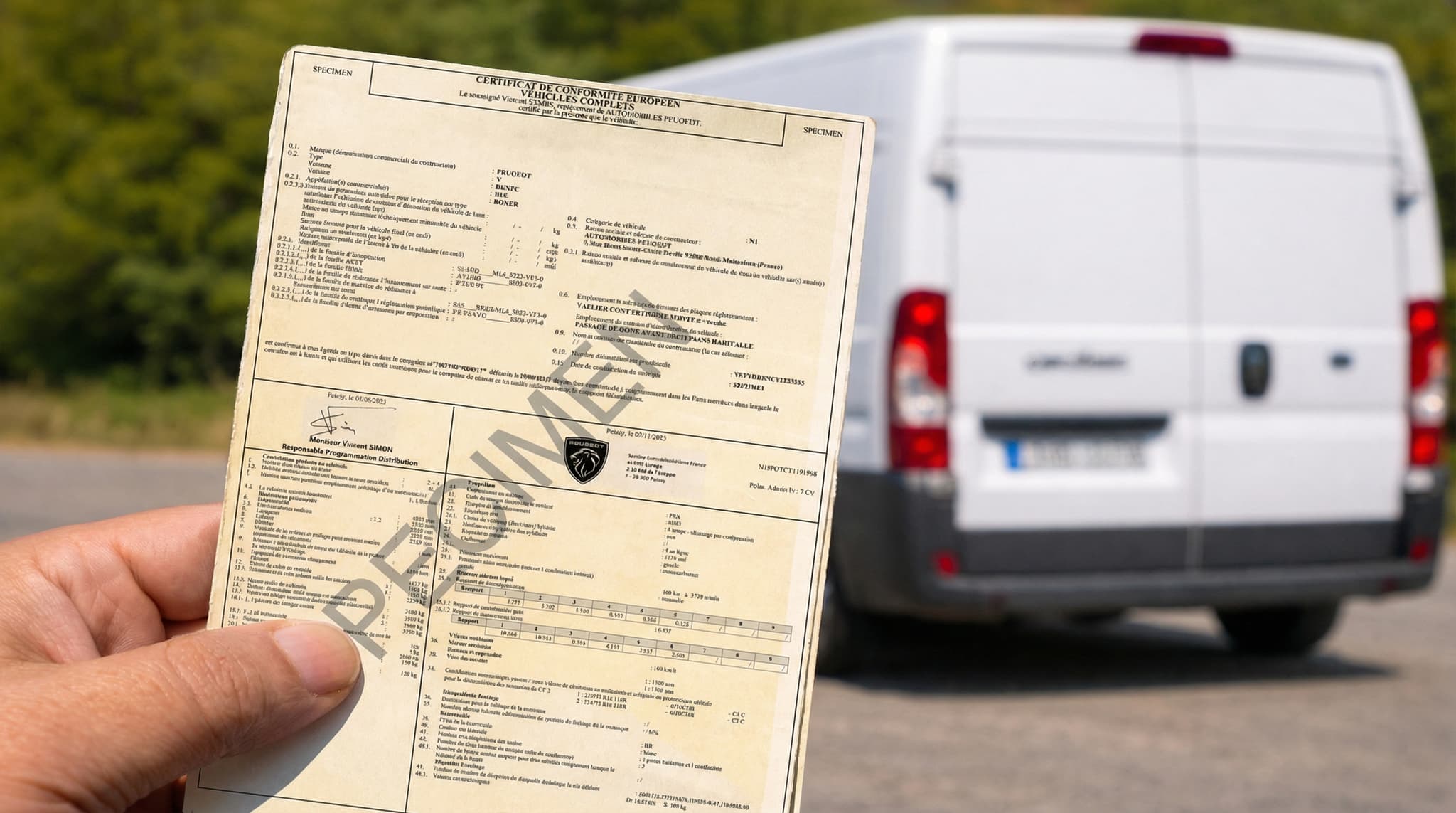 COC ou Barré Rouge : quel document fournir pour l’homologation VASP ?